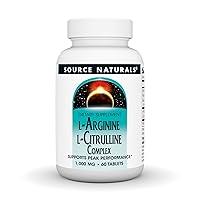 Algopix Similar Product 8 - Source Naturals LArginine LCitrulline