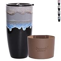 Algopix Similar Product 8 - Bosmarlin Ceramic Travel Coffeel Mug