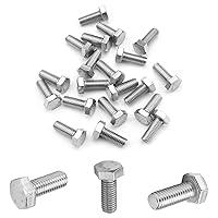 Algopix Similar Product 2 - 25Pcs M8 Hex Bolts M8x20mm Stainless