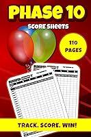 Algopix Similar Product 19 - Phase 10 Score Sheets 6 x 9 Phase 10