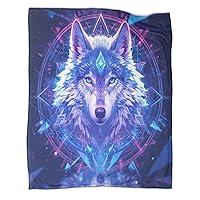 Algopix Similar Product 8 - WolvesThrow Blanket 3D Printed Animal