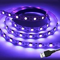 Algopix Similar Product 13 - iNextStation UV Black LED Light Strip