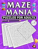 Algopix Similar Product 16 - Maze Mania Puzzles for Adults  100