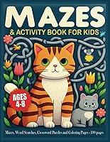 Algopix Similar Product 9 - Mazes and Activity Book For Kids  Ages