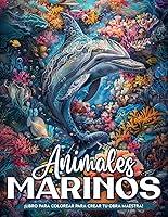 Algopix Similar Product 6 - Libro de Colorear Animales Marinos