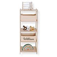 Algopix Similar Product 2 - Large Toy Shelf  Wooden Clothing Rack