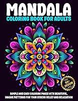 Algopix Similar Product 7 - Mandala Coloring Book For Adults 50