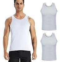 Algopix Similar Product 4 - Lnsave Mens Muscle Shirts 2Pack