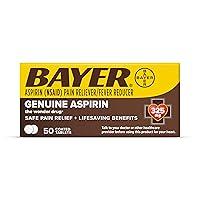 Algopix Similar Product 14 - Bayer Aspirin 325 mg Genuine Bayer