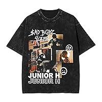 Algopix Similar Product 4 - Junior Music H Shirts Cotton Men Hip