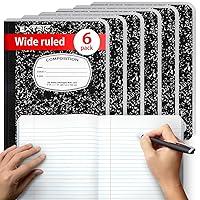 Algopix Similar Product 11 - EXTRIC Composition Notebook Wide Ruled