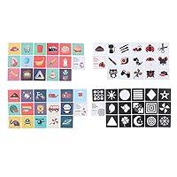 Algopix Similar Product 8 - 64pcs Black and White Baby Flashcards