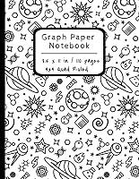 Algopix Similar Product 2 - Graph Paper Notebook for School Grid