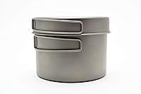 Algopix Similar Product 15 - TOAKS Titanium 1300ml Pot with Pan