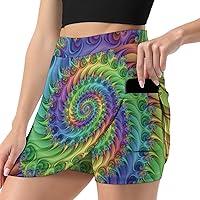 Algopix Similar Product 17 - Flowy Running Shorts for Women High Tie