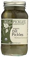 Algopix Similar Product 3 - REAL PICKLES Organic Dill Pickles, 26 FZ