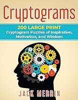 Algopix Similar Product 2 - Cryptograms 200 LARGE PRINT Cryptogram