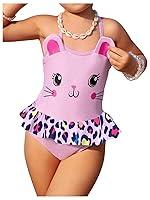 Algopix Similar Product 11 - BEAUDRM Girls Cartoon One Piece