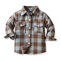 Algopix Similar Product 6 - Boys Fall Shirts Baby Girls Boys Fall