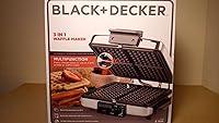 Algopix Similar Product 8 - BLACKDECKER 3in1 Waffle Maker with