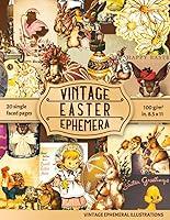 Algopix Similar Product 16 - Vintage Easter Ephemera Decorative