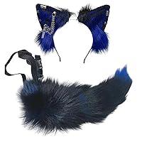 Algopix Similar Product 20 - Ekwikzz Wolf Ears Tail Set Fox Wolf