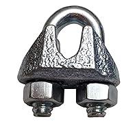 Algopix Similar Product 10 - Wire Rope Clamp 18 inch 36 Pack Zinc