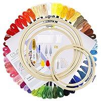 Algopix Similar Product 1 - Caydo Embroidery Kit with Packing Bag
