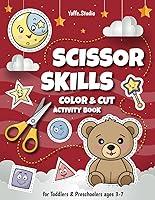 Algopix Similar Product 1 - Scissor Skills Color  Cut Activity