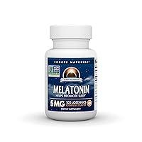 Algopix Similar Product 9 - Source Naturals Melatonin 5 mg  100