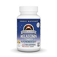 Algopix Similar Product 2 - Source Naturals Melatonin Complex  100