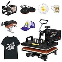 Algopix Similar Product 6 - F2C Pro 5 in 1 Combo Heat Press Machine
