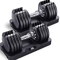 Algopix Similar Product 7 - FLYBIRD 25LB Dumbbells Set for Men and