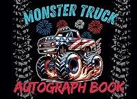 Algopix Similar Product 5 - Monster Truck Autograph Book 100 Pages