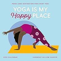 Algopix Similar Product 6 - Yoga Is My Happy Place Wall Calendar