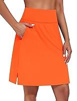 Algopix Similar Product 10 - Knee Length Skorts Skirts for Women