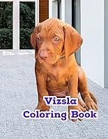 Algopix Similar Product 16 - Vizsla Coloring Book Vizsla Puppy