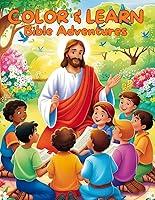 Algopix Similar Product 18 - Color and Learn  Bible adventures