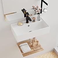 Algopix Similar Product 7 - Floating Bathroom Vessel Sink Wall