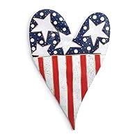 Algopix Similar Product 7 - Screenings Stars and Stripes Heart Door