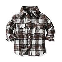 Algopix Similar Product 2 - Boys Fall Shirts Baby Girls Boys Fall