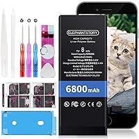 Algopix Similar Product 8 - ElephantStory Battery for iPhone 8