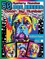 Algopix Similar Product 6 - Mystery Mosaics Color by Number 50 Dog