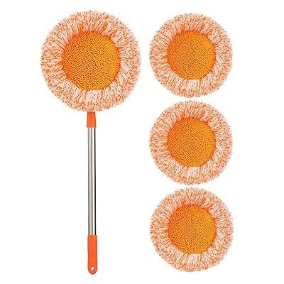 Multi-Function Coral Velvet Broom Cover Cloth Floor Mop with Reusable  Microfiber Absorbent Mop Household Cleaning