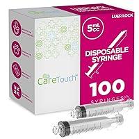 Algopix Similar Product 6 - Care Touch Luer Lock Tip Syringes 5 mL