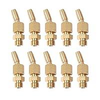 Algopix Similar Product 19 - Geynutaly 10Pcs 18 Inch DN6 Brass