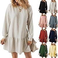 Algopix Similar Product 12 - Jybuyye Women Sweatshirt Dress Long