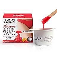 Algopix Similar Product 7 - Nads Brazilan  Bikini Wax Kit Hair