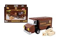 Algopix Similar Product 18 - Daron UPS Package Car Construction Toy