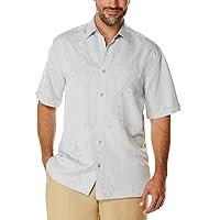 Algopix Similar Product 6 - Cubavera Mens Tropical Tonal Pocketed